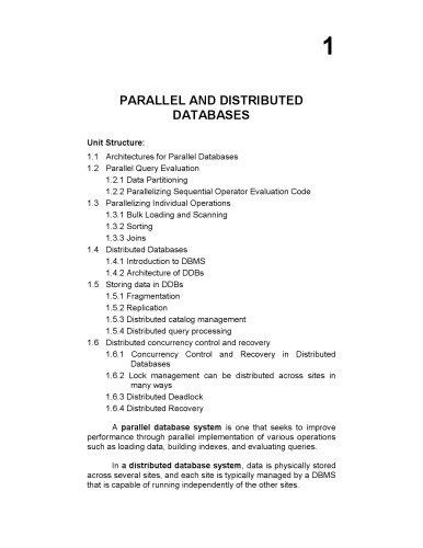 Advanced Database Techniques