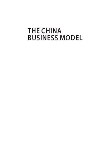 The China Business Model. Originality and Limits