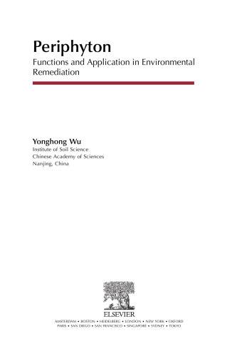 Periphyton. Functions and Application in Environmental Remediation