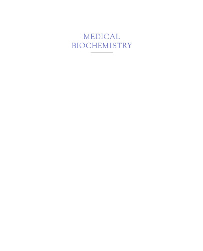 Medical Biochemistry