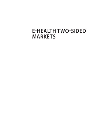 E-Health Two-Sided Markets. Implementation and Business Models