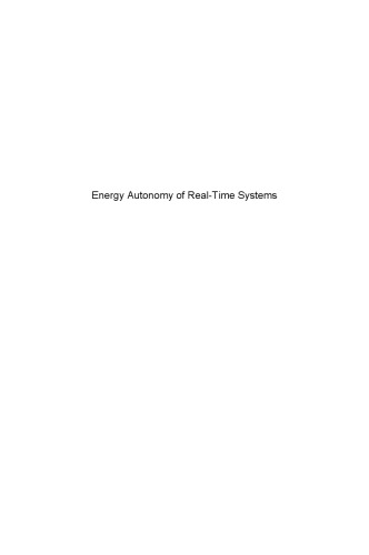 Energy Autonomy of Real-Time Systems