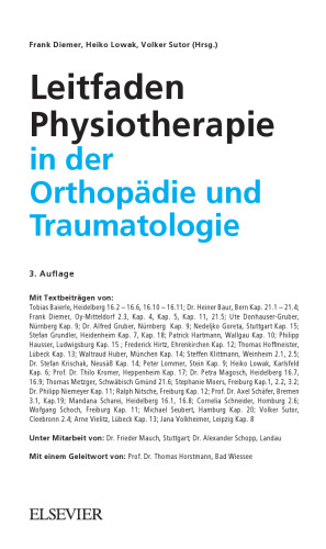 Leitfaden Physiotherapie in der Orthopädie und Traumatologie. A volume in Klinikleitfaden