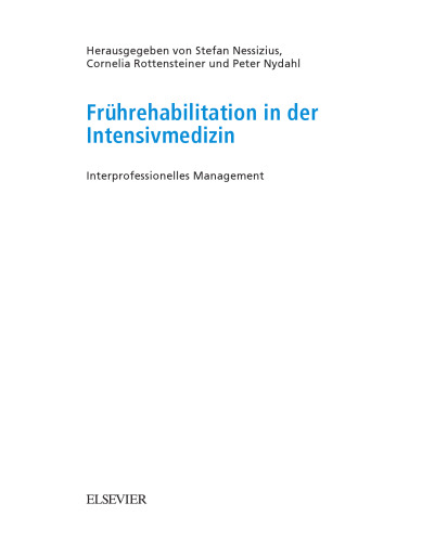 Frührehabilitation in der Intensivmedizin