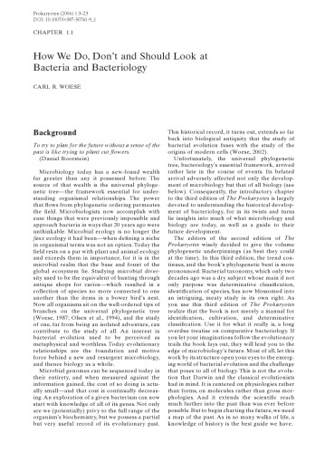 The Prokaryotes: Volume 1: Symbiotic associations, Biotechnology, Applied Microbiology