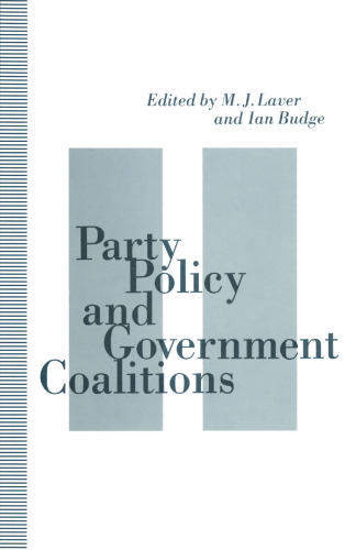Party Policy and Government Coalitions
