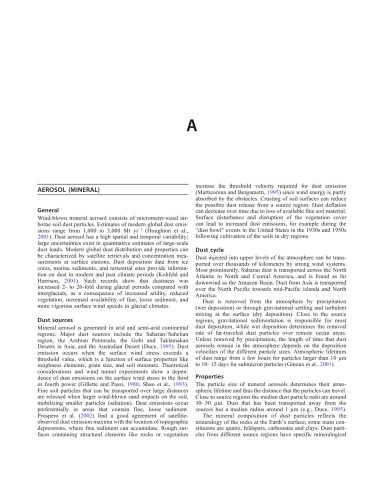 Encyclopedia of Paleoclimatology and Ancient Environments