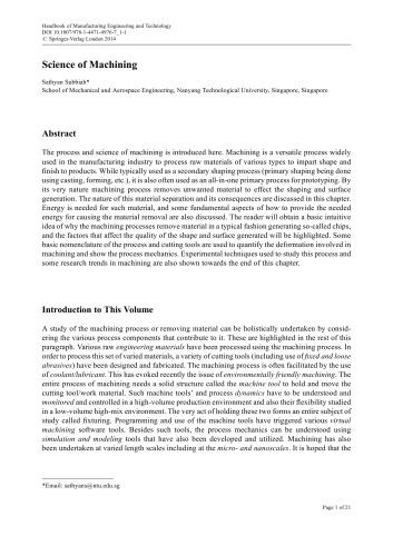 Handbook of Manufacturing Engineering and Technology