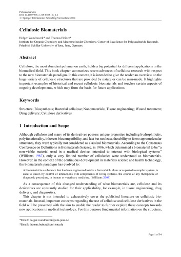 Polysaccharides: Bioactivity and Biotechnology