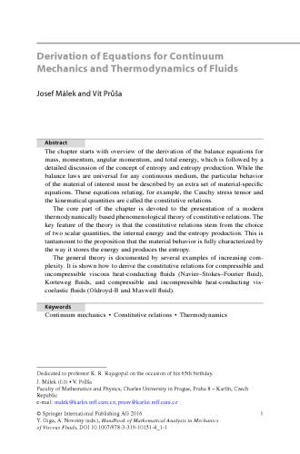 Handbook of Mathematical Analysis in Mechanics of Viscous Fluids