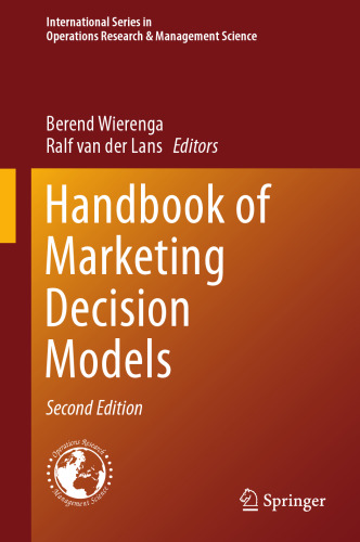 Handbook of Marketing Decision Models