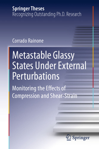 Metastable Glassy States Under External Perturbations : Monitoring the Effects of Compression and Shear-strain