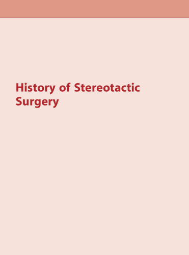 Textbook of Stereotactic and Functional Neurosurgery
