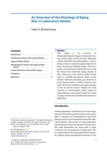 Textbook of Aging Skin