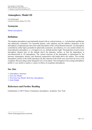 Encyclopedia of Astrobiology