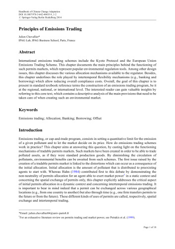 Handbook of Climate Change Adaptation