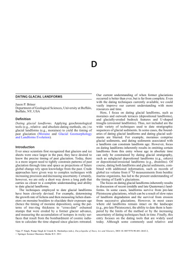 Encyclopedia of Snow, Ice and Glaciers