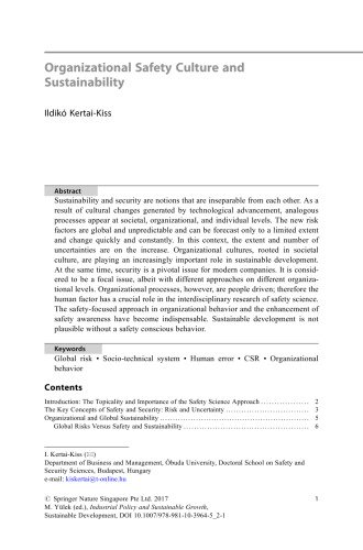 Industrial Policy and Sustainable Growth