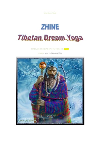 Zhine : Tibetan Dream Yoga