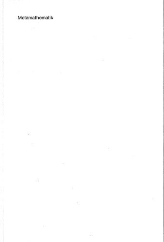 Metamathematik