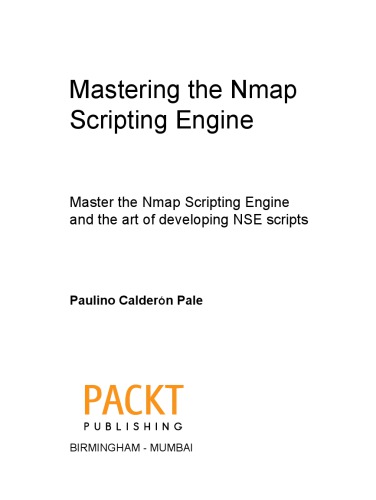 Mastering Nmap Scripting Engine