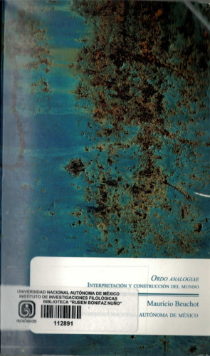 Ordo Analogiae: Interpretación y construcción del mundo