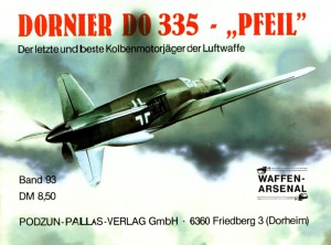 Dornier Do 335 «Pfeil» (Waffen-Arsenal 93)
