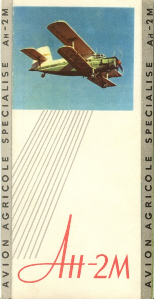 Avion agricole specialise Aн-2M