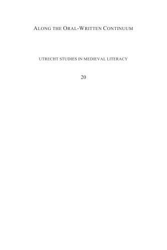 Along the Oral-Written Continuum: Types of Texts, Relations and their Implications