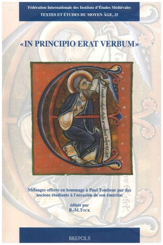 In principio erat verbum: Mélanges offerts en hommage à Paul Tombeur par des anciens étudiants à l’occasion de son éméritat