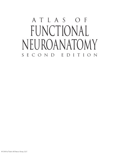 Atlas of Functional Neuroanatomy