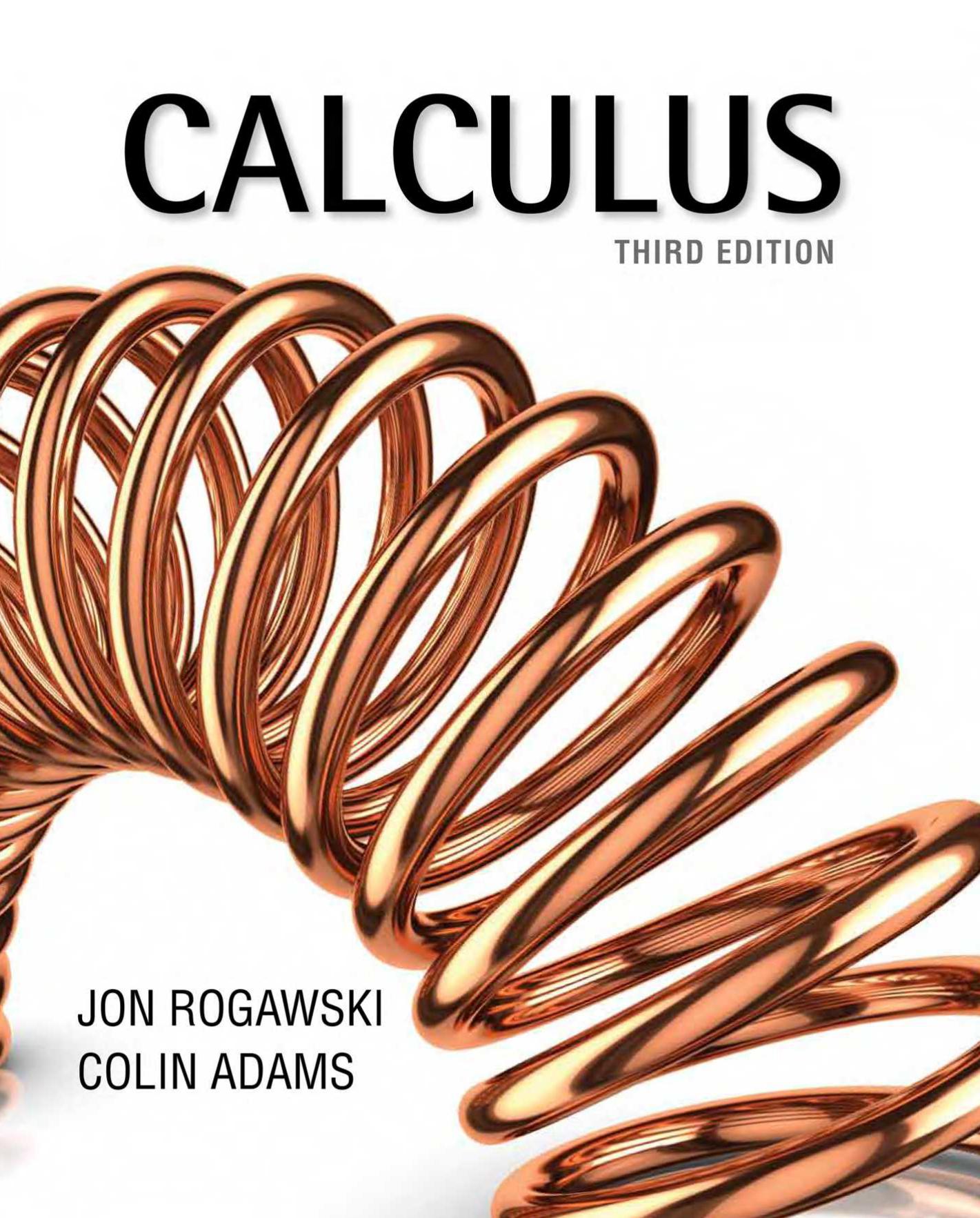 Calculus - Standalone book