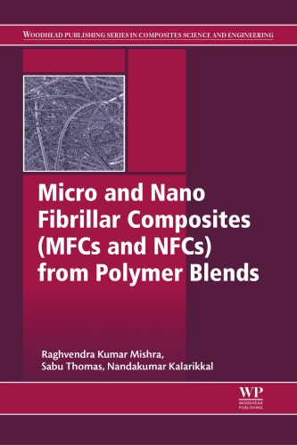 Micro and nano fibrillar composites (MFCs and NFCs) from polymer blends