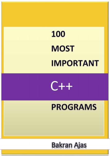 100 Most Important C++ programs