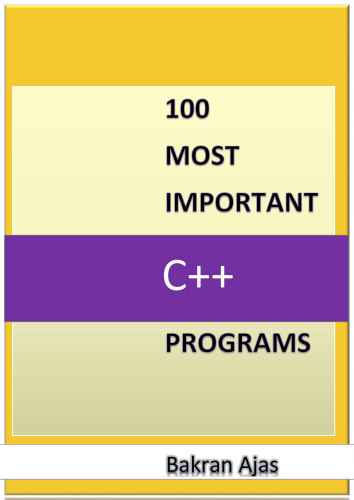 100 Most Important C++ programs