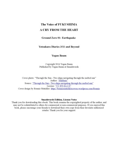 The voice of fukushima a cry from the heart ground zero e