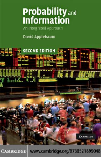 Cambridge Probability And Information An Integrated Approach