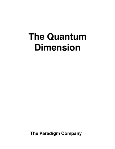 The Quantum Dimension: Phenomena Discovered and Confirmed by Quantum Geometry