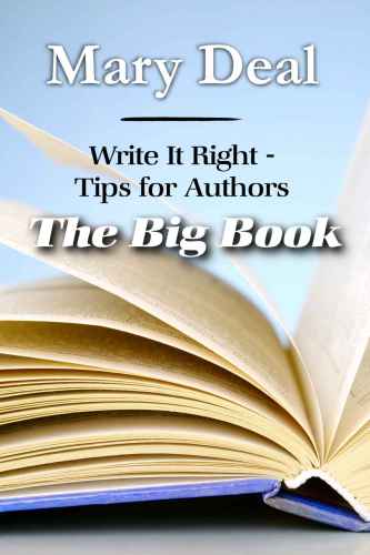 Write It Right: Tips for Authors: The Big Book Paperback