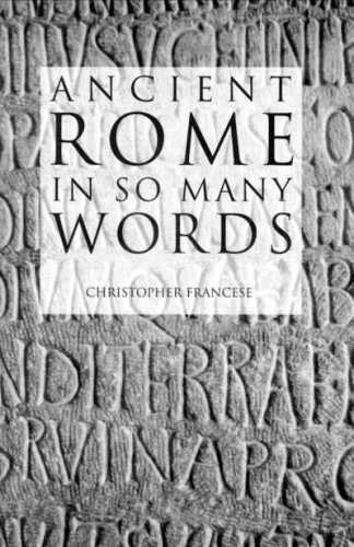 Ancient Rome in so many words