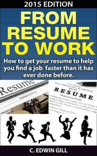 From Resume To Work: How to get your resume to help you find a job faster than it has ever done before.