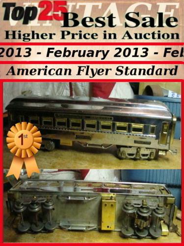Top25 Best Sale: Higher Price in Auction: February 2013 American Flyer Train