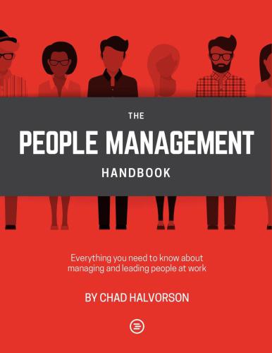 People Management: Everything you need to know about managing and leading people at work