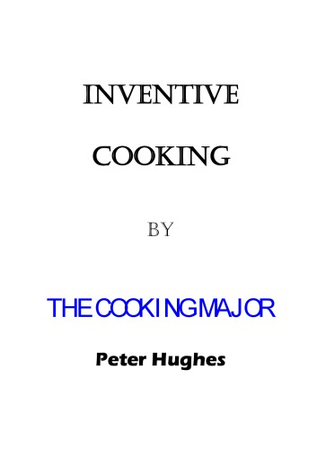 Inventive Cooking