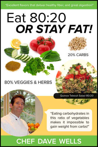 Eat 80:20 Or Stay Fat! : Eating carbohydrates in this ratio of vegetables makes it impossible to gain weight from carbs!