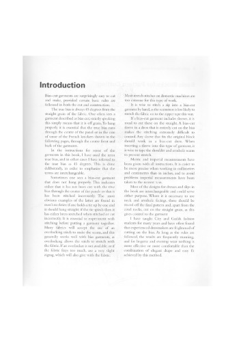 Bias-cut dressmaking gillian holman