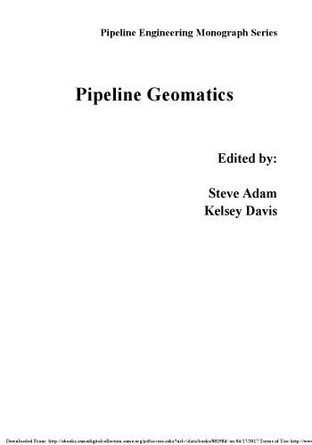 Pipeline geomatics : practice and innovation