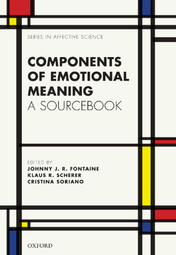 Components of emotional meaning : a sourcebook