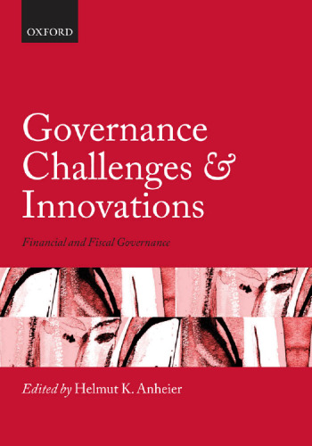 Governance Challenges and Innovations: Financial and Fiscal Governance