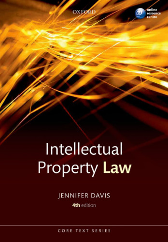 Intellectual property law : [online resource centre]